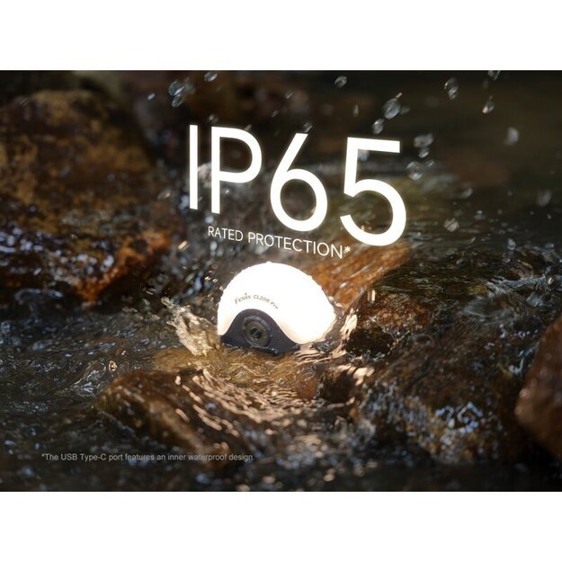 Fenix ​​CL20R Pro LED stovyklavimo žibintas Juodas