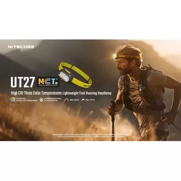 Фонарь Nitecore UT27 MCT 800 лм