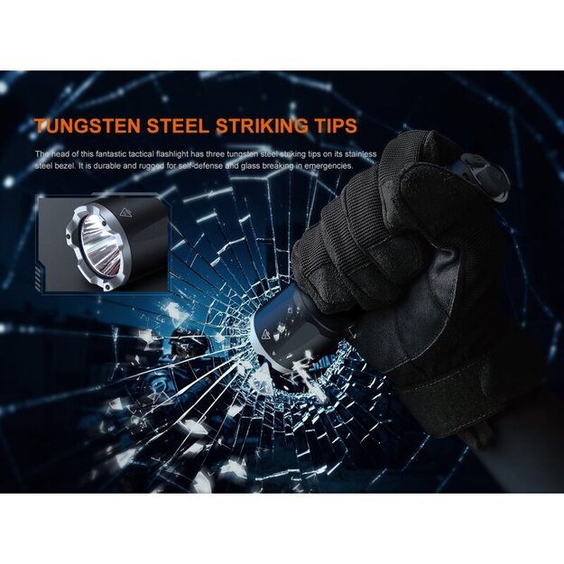 Fenix TK17 LED taktinis žibintuvėlis