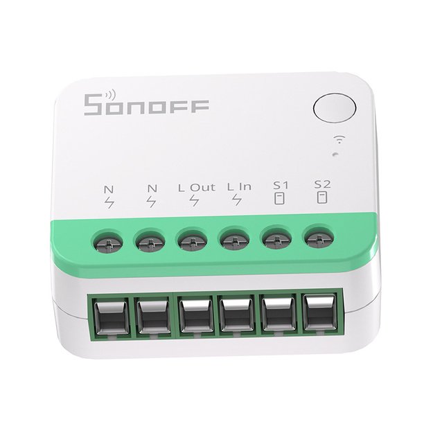 Sonoff MINIR4M Matter smart WiFi mini switch (HomeKit, SmartThings, Home Assistant).
