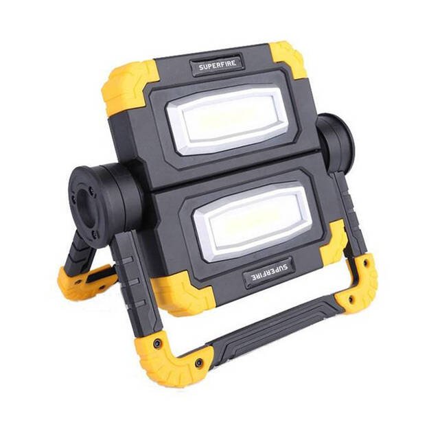 Фонарь для мастерской Superfire G7, 1000 лм, USB