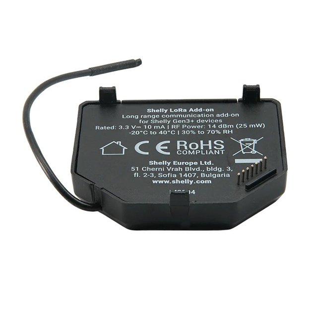 Комплект из 2 реле EU868 для устройства расширения LoRa gen.3/4 Shelly