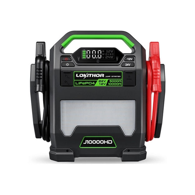 Lokithor J10000HD 12V 256Wh 10000A Išorinis užvedimo įrenginis (Jump Starter) 