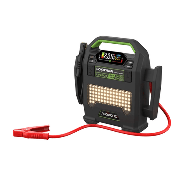 Lokithor J10000HD 12V 256Wh 10000A Išorinis užvedimo įrenginis (Jump Starter) 