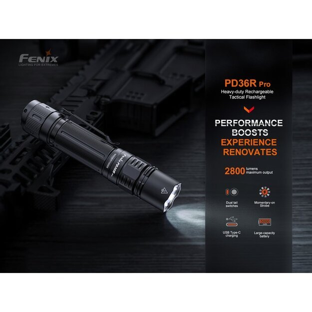Fenix PD36R Pro Led žibintuvėlis