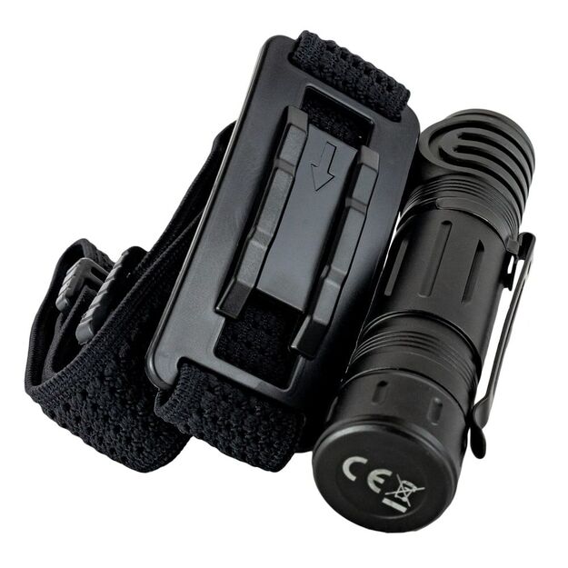 Фонарь Technik L10 (+1x18650 2200 мАч) Osram P9 + USB-C 1000 лм