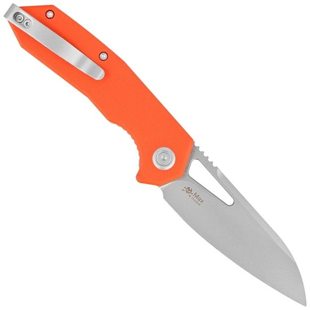 Складной нож Kubey Vagrant Orange из материала G10 с пескоструйной обработкой 14C28N от Максима Ткачука (KU291L)