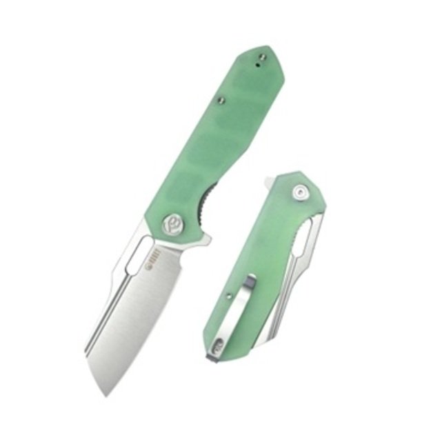 Складной нож Kubey Atlas Jade G10, Satin 14C28N от Jelly Jerry (KU328I)