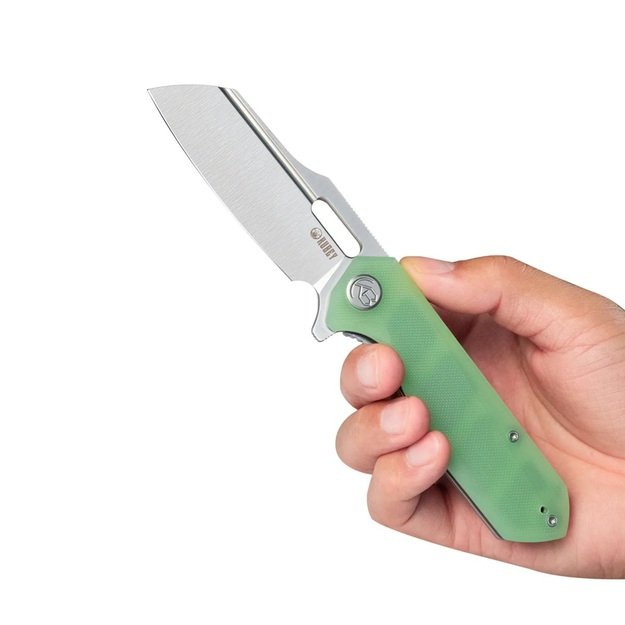Складной нож Kubey Atlas Jade G10, Satin 14C28N от Jelly Jerry (KU328I)