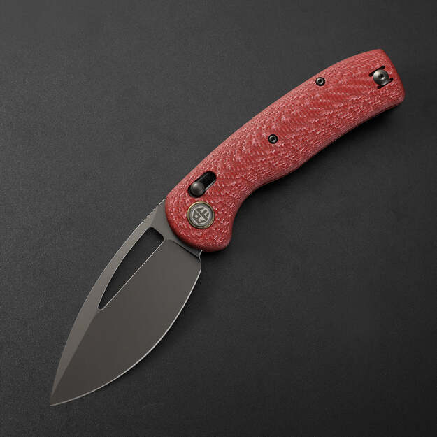 Petrified Fish Viper Складной нож Red Twill Carbon Fiber PFP13RCGAW
