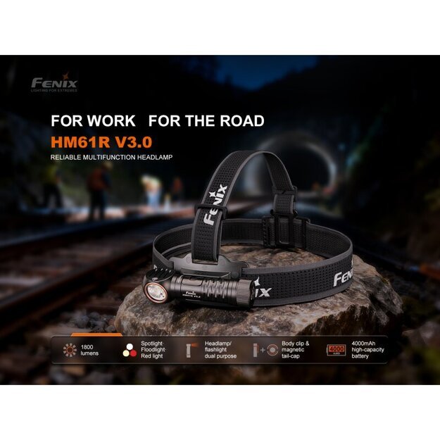 Fenix ​​​​HM61R V3.0 LED Flashlight