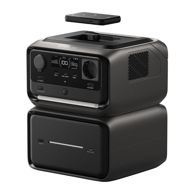 EcoFlow River 3 Max Plus 858Wh Power Station (Wireless)