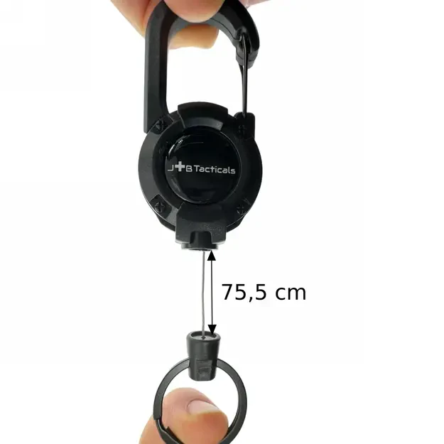 Тактический ретрактор JB Tacticals 75,5 см с карабином – JB01