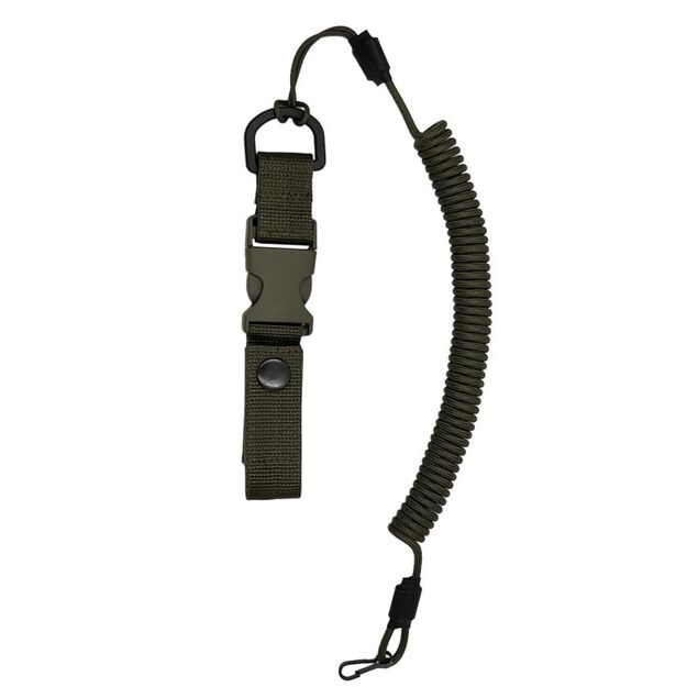 Быстросъемный спиральный шнур 2.0, Army Green