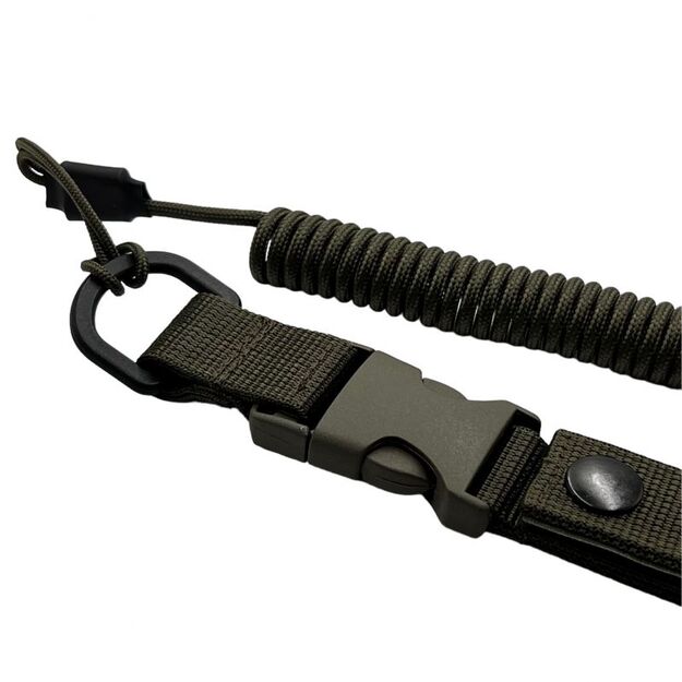 Быстросъемный спиральный шнур 2.0, Army Green