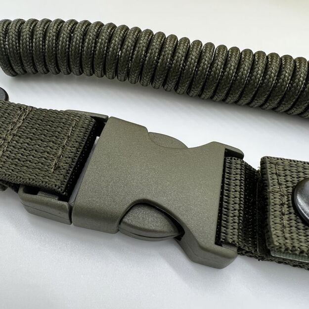 Быстросъемный спиральный шнур 2.0, Army Green