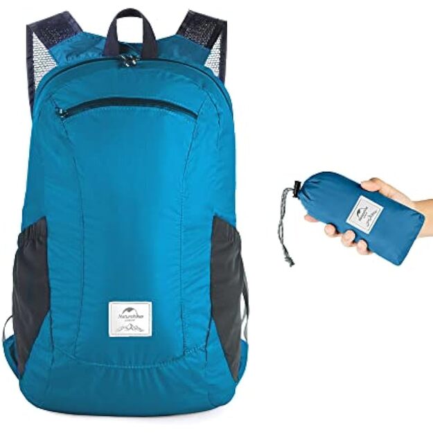 Ультралегкий складной туристический рюкзак Naturehike Yunyan NH17A012-B 18Л, Синий