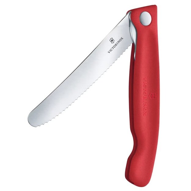 Складной кухонный нож Victorinox Picnic Swiss Classic, Chili Red 6.7831.FC1