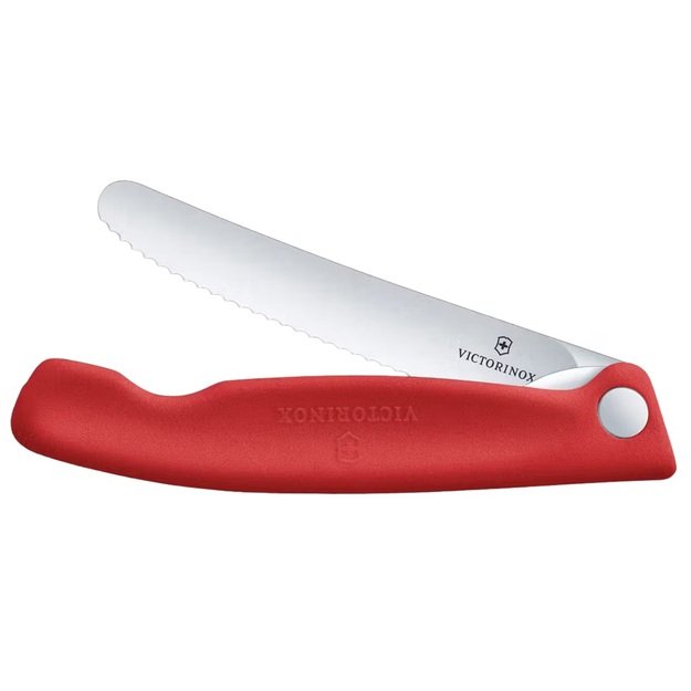Складной кухонный нож Victorinox Picnic Swiss Classic, Chili Red 6.7831.FC1