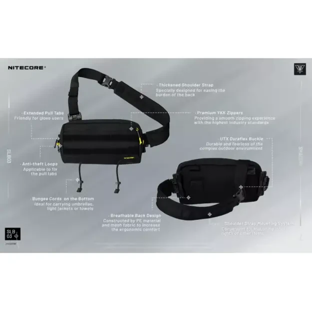 Nitecore SLB03 сумка, 1.6L