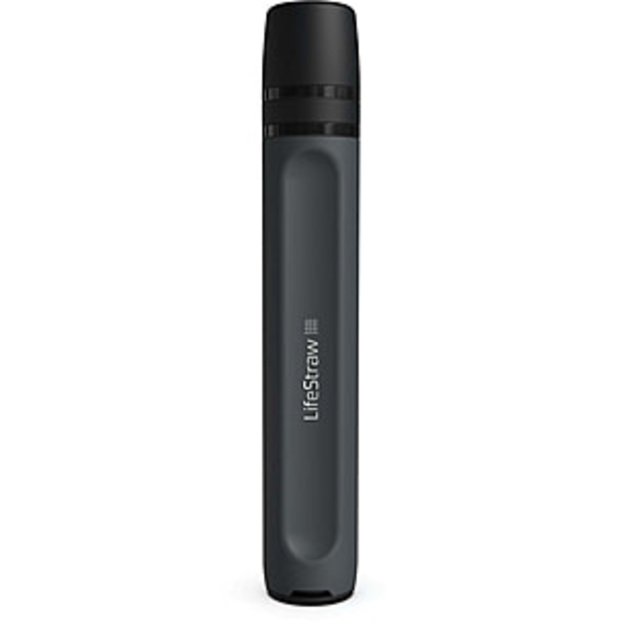 LifeStraw Peak serijos asmeninis vandens filtras "Dark Mountain Gray" LSPSPDGWW