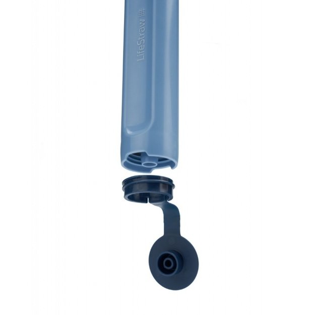 LifeStraw Peak serijos asmeninis vandens filtras "Dark Mountain Gray" LSPSPDGWW