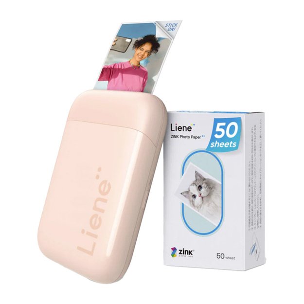 Liene Pearl 2x3  Portable Photo Printer (Pink)