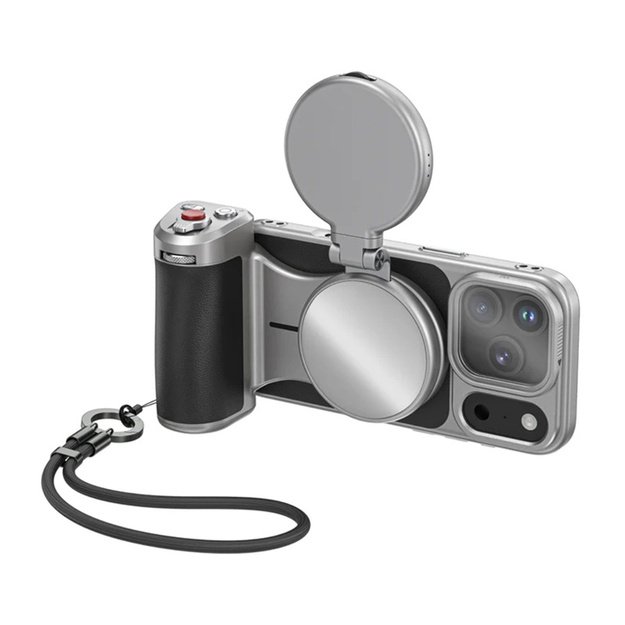 Master Grip Mount for iPhone 17 Pro Max &ndash; All-in-One Kit with Light and UV Filter