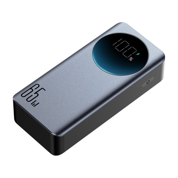Joyroom JR-PBF05 Pro 30000mAh 65W išorinė baterija su skaitmeniniu ekranu, 2x USB-C ir 1x USB-A, juoda