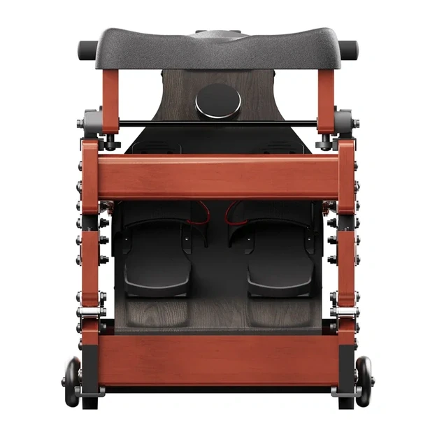 KINGSMITH WM10 PRO Folding Rowing Machine (Red Oak)