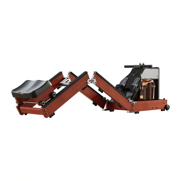 KINGSMITH WM10 PRO Folding Rowing Machine (Red Oak)