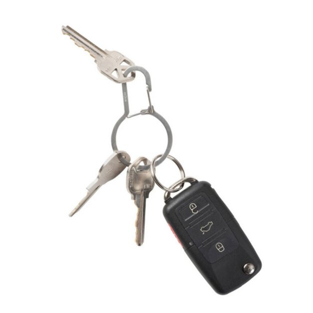 Nite Ize – DualPass Dual Chamber Carabiner – Steel – Silver – DDK-11-R3