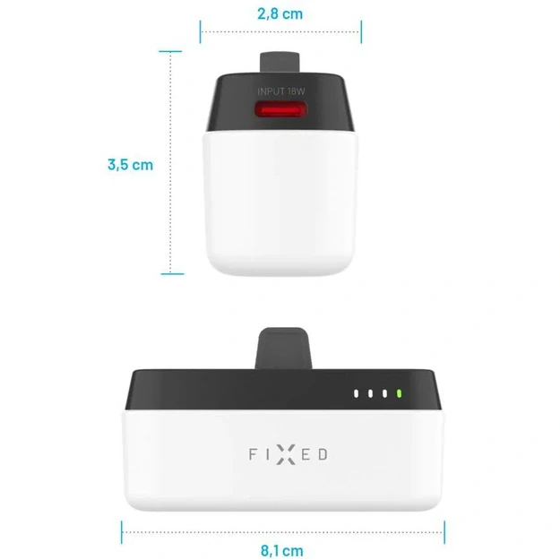 Anker Zen 5 Plug-In powerbankas 5000mAh 20W išorinė baterija