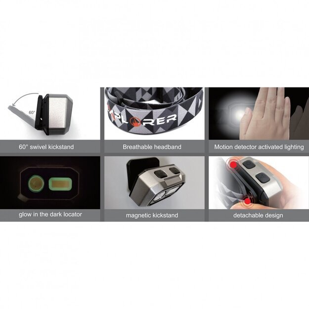 Prožektorius darbui Osram + COB LED su magnetu