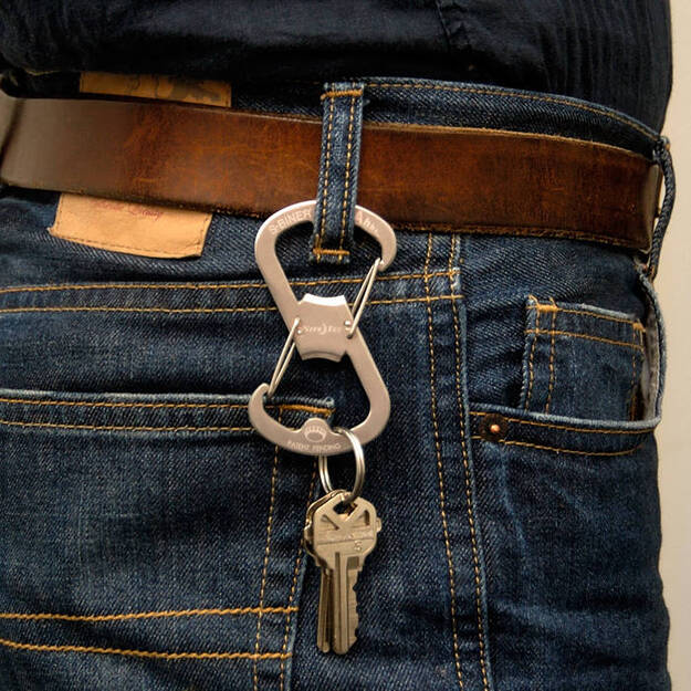 Nite Ize - S-Biner Ahhh karabinas / butelių atidarytuvas JUODAS - SBO-03-01