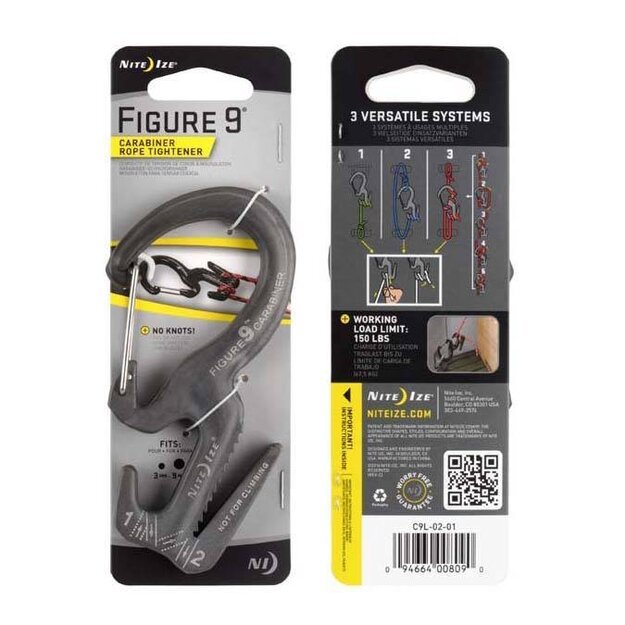 Nite Ize  Фигурка 9, большой анодированный карабин - C9L-02-01