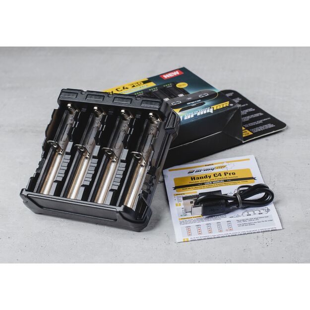 Armytek Handy C4 Pro įkroviklis