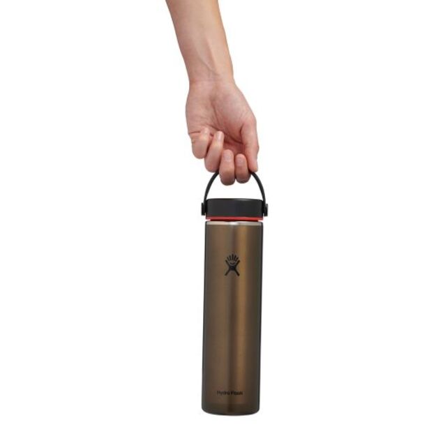 Дорожная бутылка для питья Hydro Flask Lightweight Wide Mouth Trail Series 710 мл LW24LW080 Obsidian