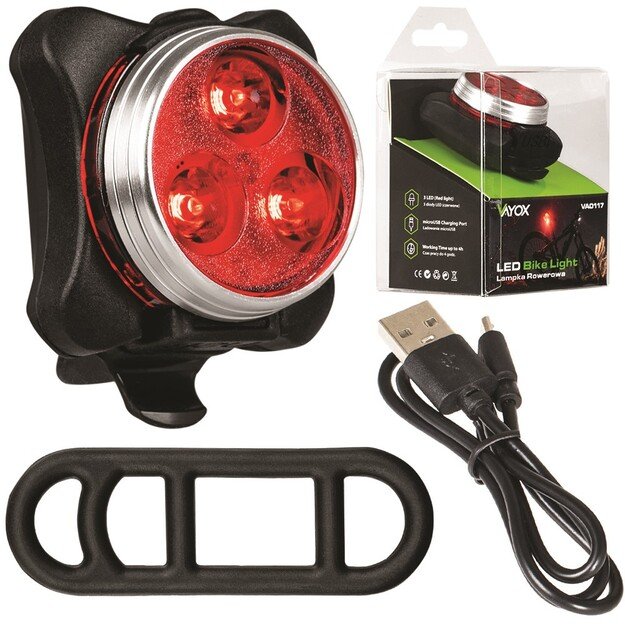 Vayox Bicycle lamp VA0117 USB
