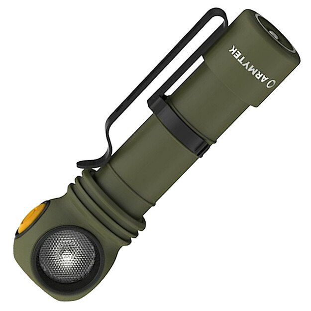 Armytek Wizard C2 Pro Max USB žibintuvėlis, balta, Olive spalva F06701CO