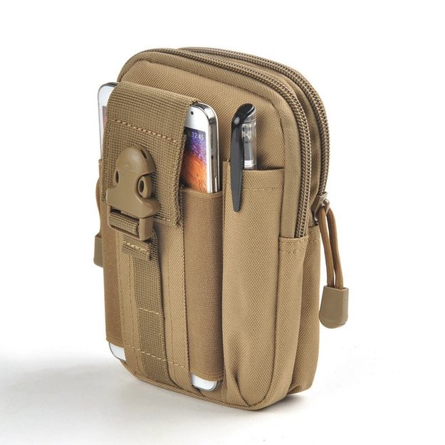 BSH ADVENTURE taktinis dėklas ant diržo smėlio spalvos SZ-003