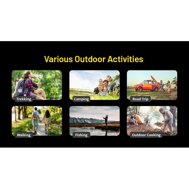 Nitecore EMR40 - repelentas nuo uodų su 7800 mAh baterija