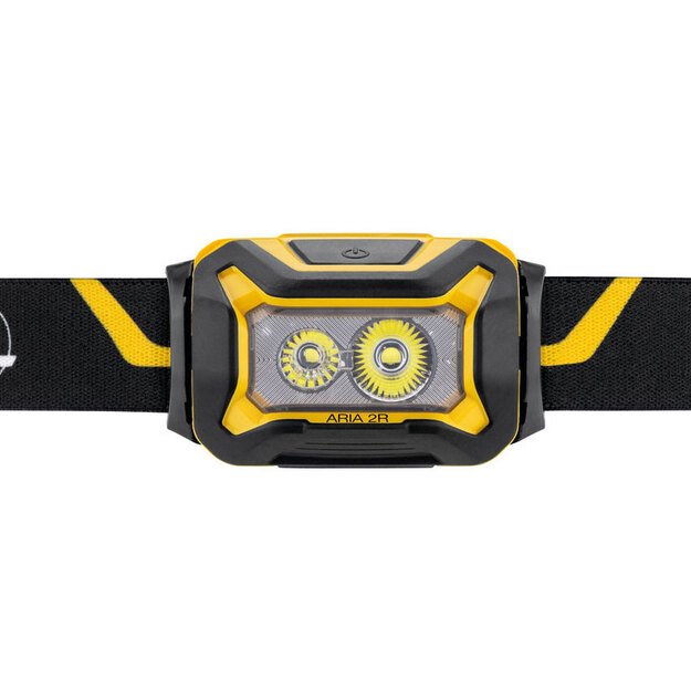 Petzl Aria 2R 600lm žibintuvėlis Juoda/Geltona E071AA00