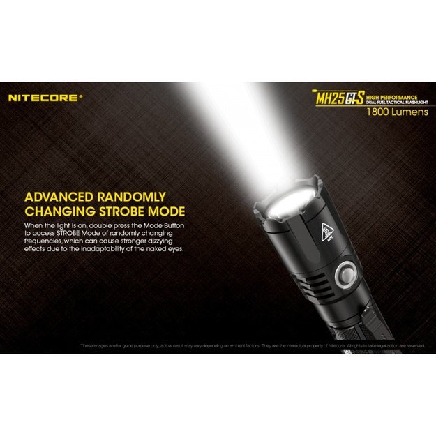 Nitecore MH25GTS žibintuvėlis