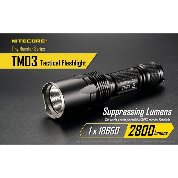 Nitecore TM03 žibintuvėlis