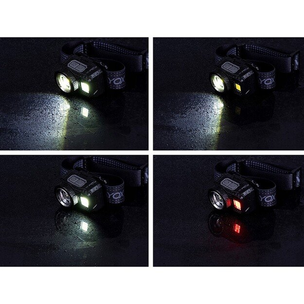 Фонарь Vayox XPG3 + COB zoom с двойным питанием VA0098