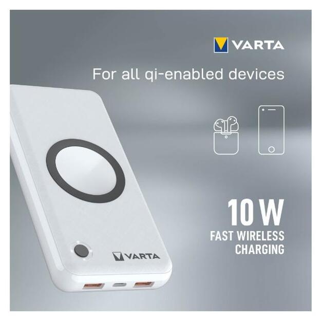 Varta atsarginis maitinimo šaltinis 15000mAh Powerbank 57908