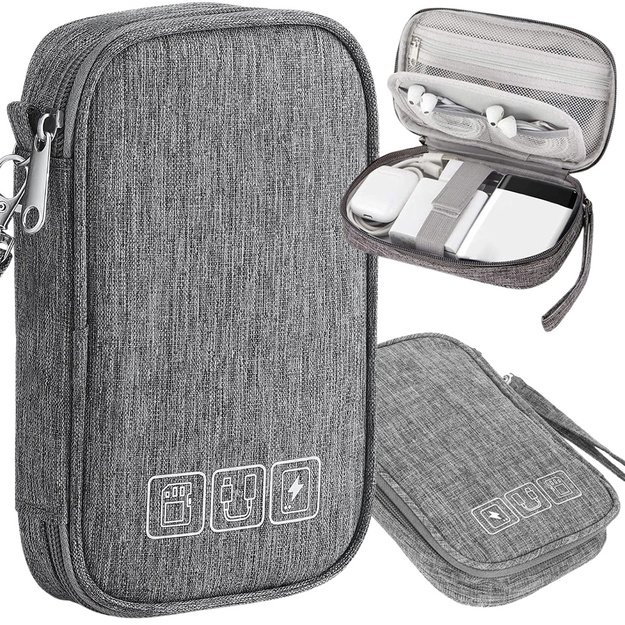 Travel Mini Storage Case Grey
