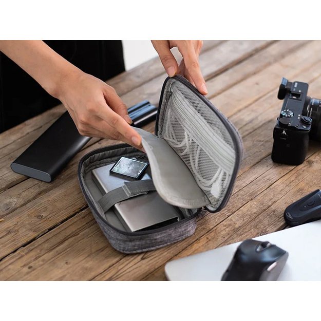 Travel Mini Storage Case Grey