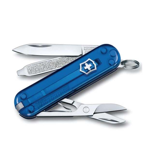 Карманный нож Victorinox CLASSIC SD TRANSPARENT COLORS 0.6223.T2G Deep Ocean